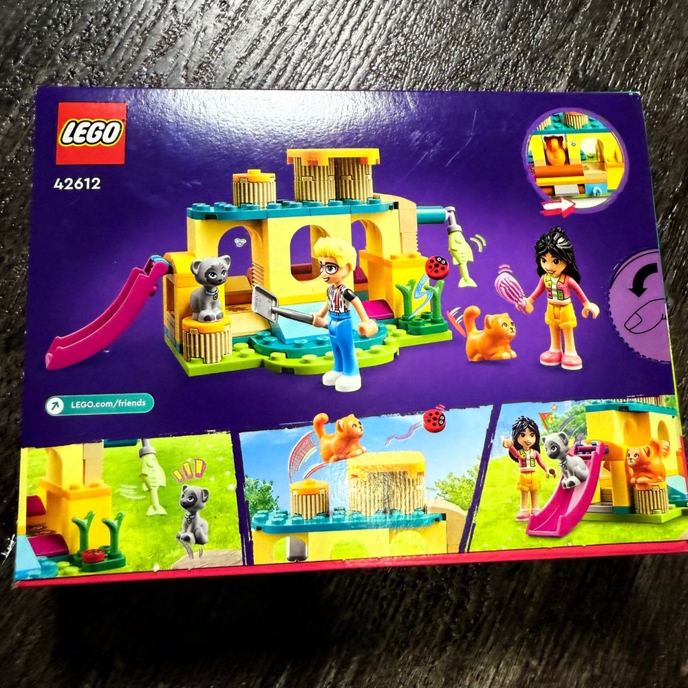 LEGO Friends Cat Playground Adventure Kids 87pc Multi 42612 Liann Olly Set - Picture 3 of 5